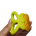 mordedor de silicone em forma de fruta livre de BPA mordedor colorido